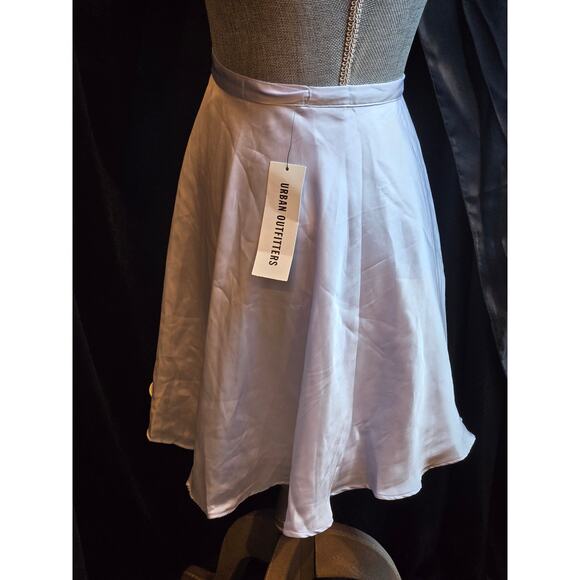 NWT Urban Outfitters Romantic Wrap Skirt, Sky Blue, Size XS - Picture 4 of 6